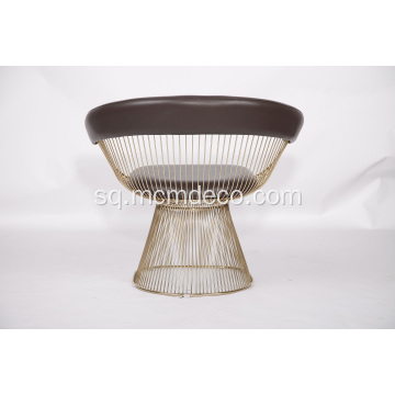 Lëkurë Warren Platner Karrige Moderne